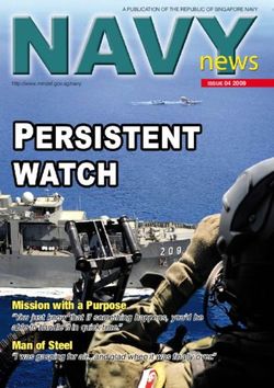 Mission with a Purpose - "You just know that if something happens, you'd be able to handle it in quick time."