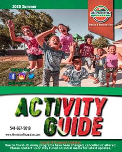 2020 Summer - City of Hermiston