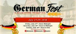 July 27-29, 2018 A MILWAUKEE TRADITION - German Fest