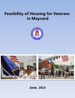 Feasibility of Housing for Veterans in Maynard - June, 2014