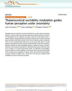 THALAMOCORTICAL EXCITABILITY MODULATION GUIDES HUMAN PERCEPTION UNDER UNCERTAINTY - MPG.PURE