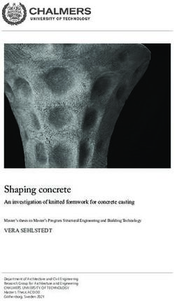Shaping concrete An investigation of knitted formwork for concrete casting