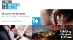 Results Presentation Half Year Ended 31 March 2016 Thursday 26 May 2016 - DMGT