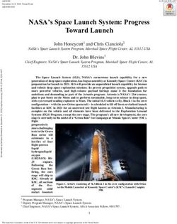 NASA's Space Launch System: Progress Toward Launch - AIAA