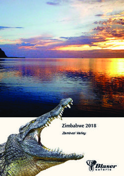 Zimbabwe 2018 Zambezi Valley - Blaser Safaris