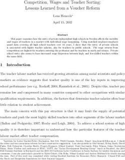 Competition, Wages and Teacher Sorting: Lessons Learned from a Voucher Reform