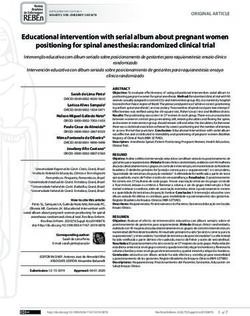 Educational intervention with serial album about pregnant women positioning for spinal anesthesia: randomized clinical trial - SciELO