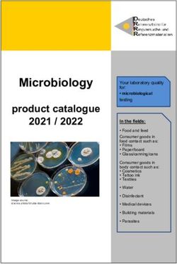 Microbiology product catalogue 2021 / 2022 - DRRR.de