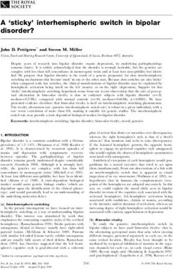 A 'sticky' interhemispheric switch in bipolar disorder?