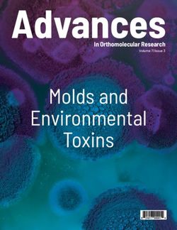 Advances Molds and Environmental Toxins - In Orthomolecular Research