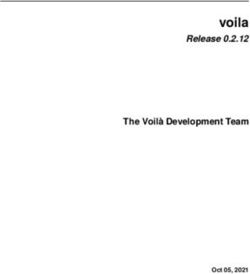 Voila Release 0.2.12 The Voil&agrave; Development Team