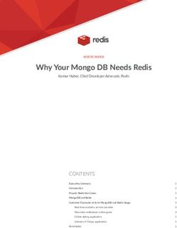 Why Your Mongo DB Needs Redis - Itamar Haber, Chief Developer Advocate, Redis
