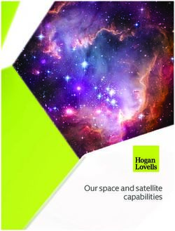 Our space and satellite capabilities - Hogan Lovells