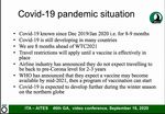 Pandemic impact cancels ITA WTC in 2021