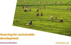 Sourcing for sustainable development - Sainsbury's 2018 Update Credit: Rohith Peiris - Sainsbury's