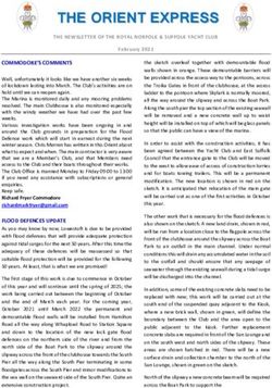 THE ORIENT EXPRESS - Royal Norfolk & Suffolk Yacht Club