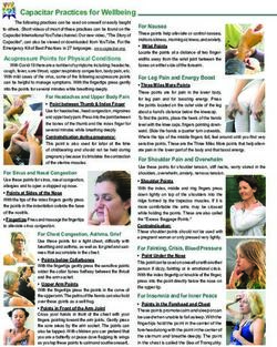 Capacitar Practices for Wellbeing - Capacitar International