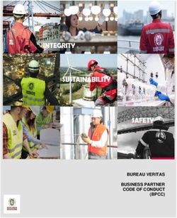 BUREAU VERITAS BUSINESS PARTNER CODE OF CONDUCT (BPCC)