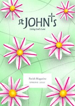 Parish Magazine spring 2021 - St John Harpenden