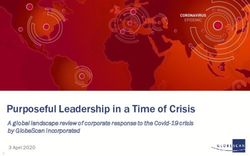 Purposeful Leadership in a Time of Crisis - GlobeScan