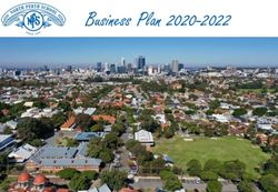 Business Plan 2020-2022 - North Perth Primary School