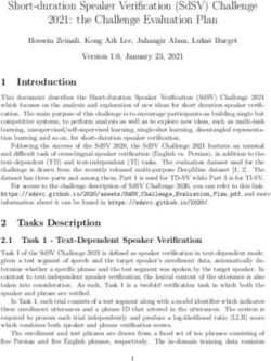 SHORT-DURATION SPEAKER VERIFICATION (SDSV) CHALLENGE 2021: THE CHALLENGE EVALUATION PLAN
