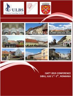 ISATT 2019 CONFERENCE , ROMANIA - SIBIU, JULY 1st- 5th - 5 , ROMANIA