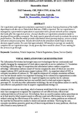 CAR REGISTRATION SIMULATION MODEL IN GCC COUNTRY