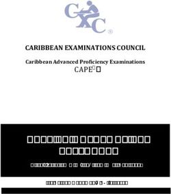 CAPE APPLIED MATHEMATICS SYLLABUS - CARIBBEAN EXAMINATIONS COUNCIL - CXC