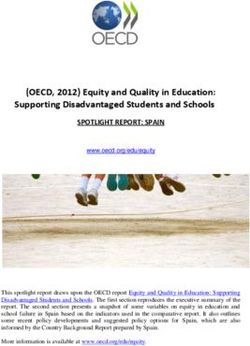 (OECD, 2012) Equity and Quality in Education: Supporting Disadvantaged Students and Schools