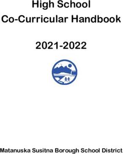 High School Co-Curricular Handbook 2021-2022 - Matanuska Susitna Borough School District - Matanuska ...