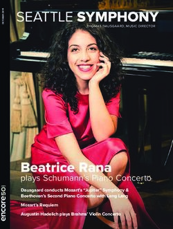 Beatrice Rana plays Schumann's Piano Concerto - THOMAS DAUSGAARD, MUSIC DIRECTOR