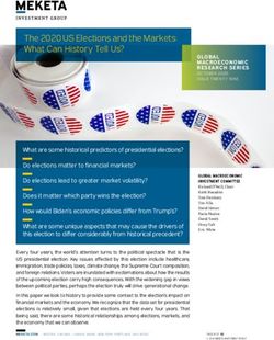 The 2020 US Elections and the Markets: What Can History Tell Us? - Meketa Investment ...