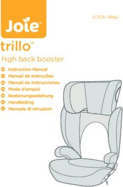 Trillo high back booster - Joie