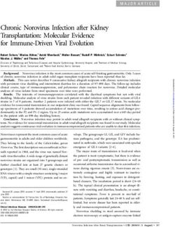 Chronic Norovirus Infection after Kidney Transplantation: Molecular Evidence for Immune-Driven Viral Evolution