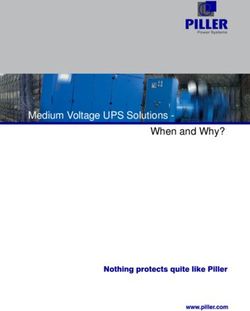 Medium Voltage UPS Solutions - When and Why? - Frank Herbener, Piller Group GmbH, , Germany