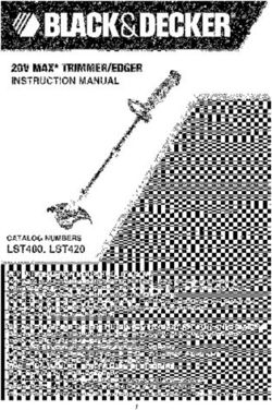 20V MAX* TRIMMER/EDGER - INSTRUCTION MANUAL LST400, LST420