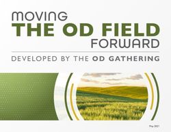 THE OD FIELD MOVING - OD Network