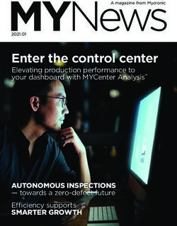 Enter the control center - Elevating production performance to your dashboard with MYCenter Analysis - Mycronic