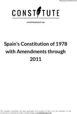 Spain's Constitution of 1978 with Amendments through 2011 - Constitute Project