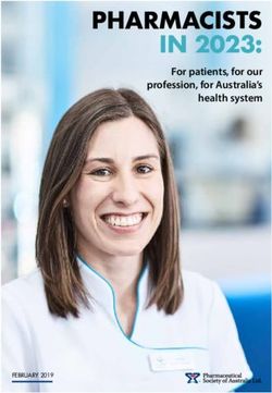 PHARMACISTS IN 2023: For patients, for our profession, for Australia's health system - Pharmaceutical Society of Australia