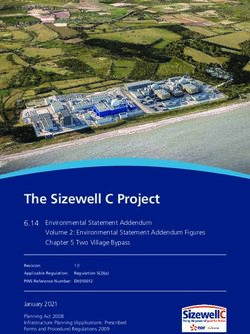 The Sizewell C Project 6.14 - National Infrastructure Planning