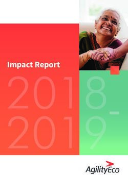 IMPACT REPORT - AGILITYECO