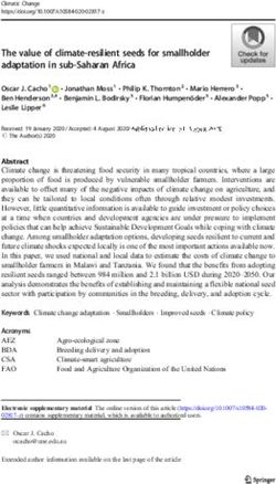 The value of climate-resilient seeds for smallholder adaptation in sub-Saharan Africa - PIK