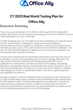 CY 2023 Real World Testing Plan for