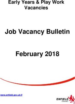 Job Vacancy Bulletin February 2018 - Early Years & Play Work Vacancies - www.enfield.gov.uk/if