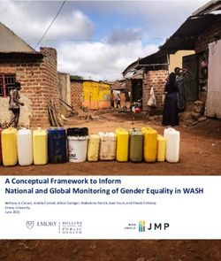 A Conceptual Framework to Inform National and Global Monitoring of Gender Equality in WASH