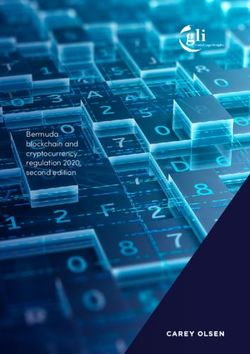 Bermuda blockchain and cryptocurrency regulation 2020, second edition