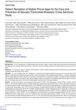 Patient Perception of Mobile Phone Apps for the Care and Prevention of Sexually Transmitted Diseases: Cross-Sectional Study - JMIR mHealth and uHealth