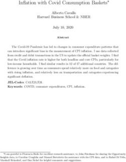Inflation with Covid Consumption Baskets* - Harvard Business ...